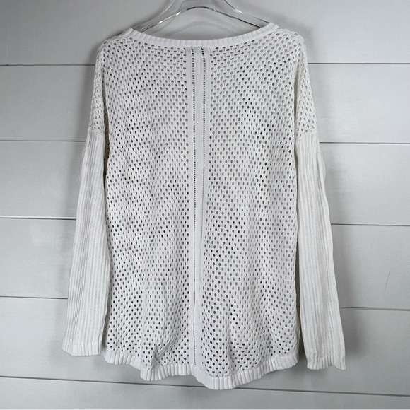 PrAna Large Parker Organic cotton Open Knit Sweater - Picture 6 of 8